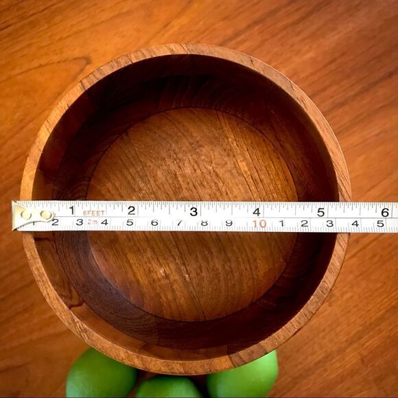 ERNEST SOHN Siamese Teak Stacking Bowls - Picture 6 of 7